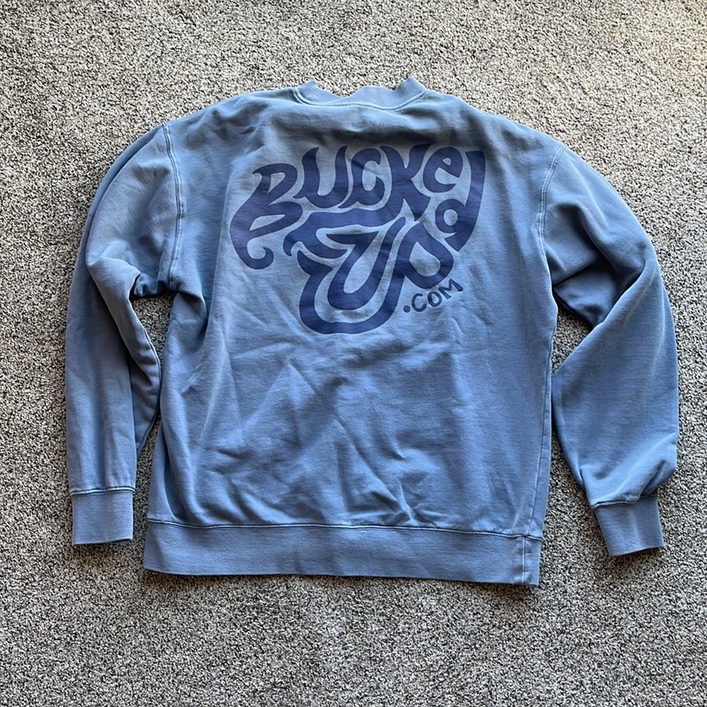 Womens limited edition ETKFIT bucked up crew neck sweatshirt.